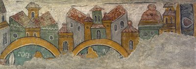 Frieze with the City of Jerusalem from Sant Esteve d